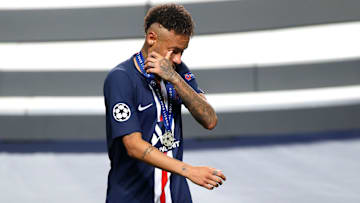 Neymar war nach dem verlorenen Champions-League-Finale untröstlich