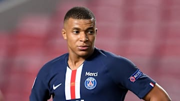 Kylian Mbappé, una de las figuras del Paris Saint-Germain, en la final de la Champions League.