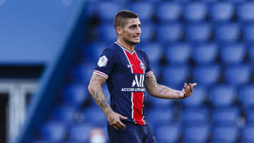 Marco Verratti n'a pas débuté face à l'ASSE en finale de la Coupe de France.