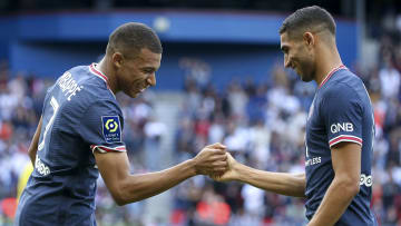 Kylian Mbappé et Achraf Hakimi affichent une complicité grandissante depuis le début de la saison.