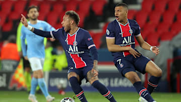Neymar Jr. e Kylian Mbappé