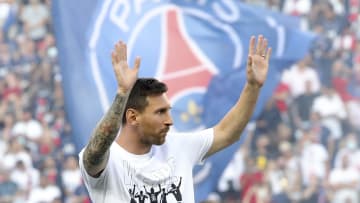 Lionel Messi au Parc des Princes 