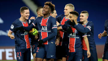 Timothée Pembélé a inscrit son premier but avec le PSG.