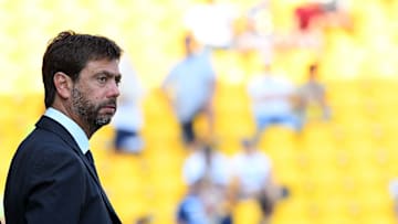 Il presidente della Juventus, Andrea Agnelli
