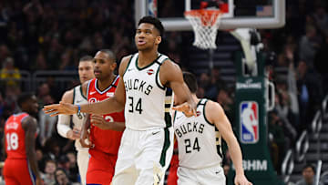 El griego de los Bucks quedó a dos asistencias de hacer un triple doble