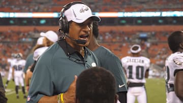 Former Philadelphia Eagles coach Juan Castillo