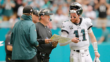 Carson Wentz is vocal in the Eagles' draft plans, as he should.