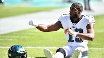 Nelson Agholor just keeps raising questions about his status with the Eagles.