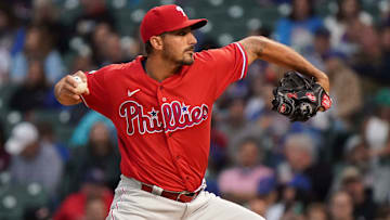 Zach Eflin realizó 17 aperturas con los Filis en 2021