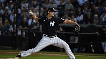 Gerrit Cole se vio dominante en su debut en el Spring Training