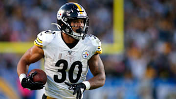 Pittsburgh Steelers RB James Conner is questionable for Week 17 against the Baltimore Ravens