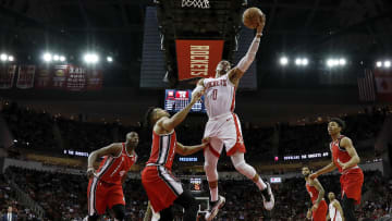 Russell Westbrook at the rim, where he belongs