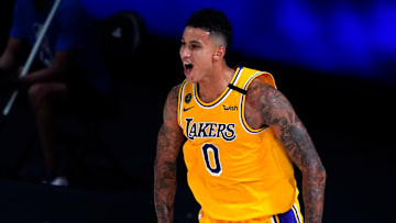 Kuzma es uno de los jugadores con la responsabilidad de apoyar ofensivamente al duo estelar de los Lakers