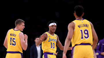 Portland Trail Blazers v Los Angeles Lakers