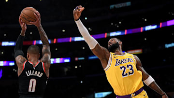 Lillard y James son dos de las máximas estrellas de la NBA