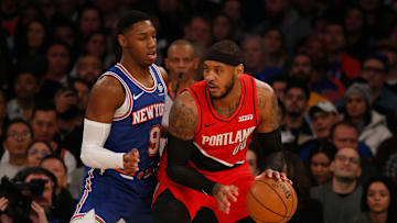 Carmelo Anthony jugó con los Knicks durante siete temporadas