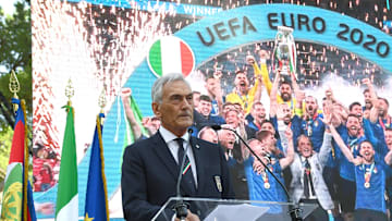Il presidente FIGC Gabriele Gravina