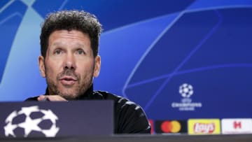 Diego Simeone en rueda de prensa