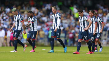 Jugadores de Rayados de Monterrey.