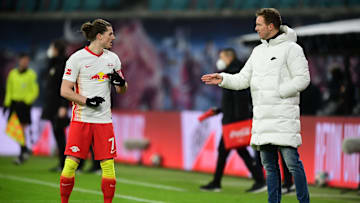 Julian Nagelsmann würde mit Marcel Sabitzer wohl weiterarbeiten wollen