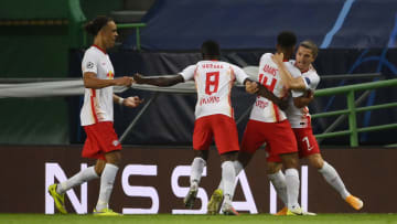 RB Leipzig beat Atletico Madrid 2-1 to reach the Champions League semi final