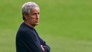 Quique Setien is under pressure following Barcelona's slip up in the title race