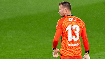 Verschuldete den Rückstand gegen Deportivo Alaves: Neto