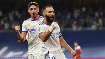 Karim Benzema et Federico Valverde. 
