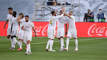 Real Madrid secured their 34th La Liga title with victory over Villarreal