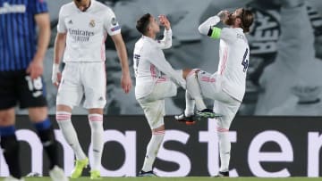 El Real Madrid le metió tres goles al Atalanta
