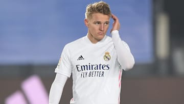Martin Odegaard wird bei Real Madrid zu selten eingesetzt.