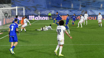El Real Madrid se impuso al Getafe por dos goles a cero