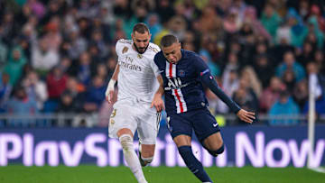 Karim Benzema dan Kylian Mbappe