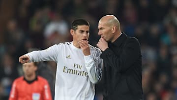 James Rodriguez tak tahu apa alasan Zidane jarang memainkannya di Real Madrid
