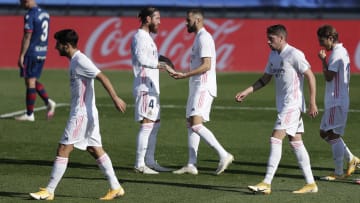 El Real Madrid goleó en su último partido 