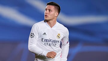 Luka Jovic kommt mit einem blauen Auge davon