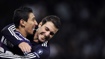 Higuaín y Di María