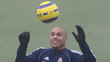 Real Madrid's Brazilian forward Ronaldo