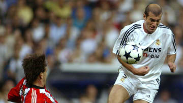 Real Madrid's Frenchman Zinedine Zidane 