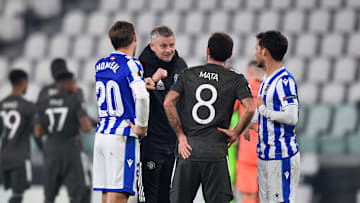 Real Sociedad v Manchester United  - UEFA Europa League Round Of 32 Leg One