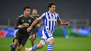 Real Sociedad v Manchester United  - UEFA Europa League Round Of 32 Leg One