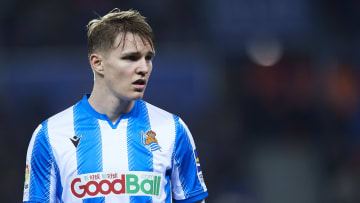 Martin Odegaard est prêté cette saison à la Real Sociedad.