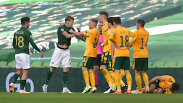McClean was given his marching orders