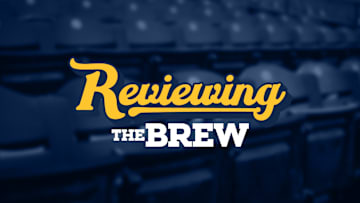 May 1, 2016; Milwaukee, WI, USA; General view of Miller Park during the eighth inning of the game between the Miami Marlins and Milwaukee Brewers. Panoramic image created using Photoshop to combine three separate images. Mandatory Credit: Jeff Hanisch-USA TODAY Sports