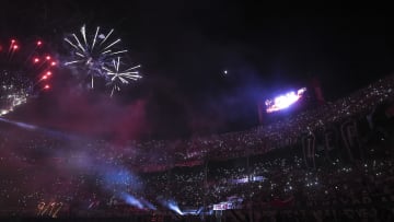 River Plate en las celebraciones de la Copa Libertadores