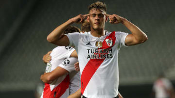 Federico Girotti, un pibe que responde siempre: hoy fue el jugador del partido.