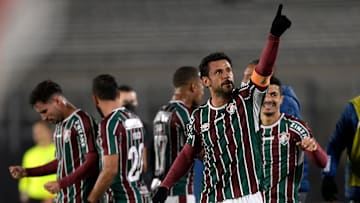 Após histórico 3 a 1 diante do River Plate, Fred e Caio Paulista receberam centenas de elogios dos torcedores nas redes sociais.