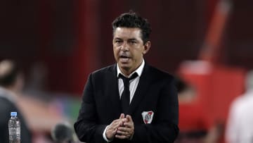 River Plate v Nacional - Copa CONMEBOL Libertadores 2020 - Marcelo Gallardo se retiró conforme. 