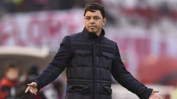River Plate y su exitoso entrenador Marcelo Gallardo.