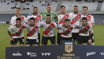 River Plate v Velez Sarsfield - Torneo Liga Profesional 2021 - El XI inicial de River.